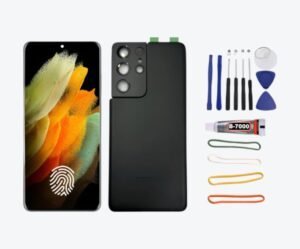 Pantalla Display Para Samsung S21 Ultra 5G + Marco + Tapa Trasera
