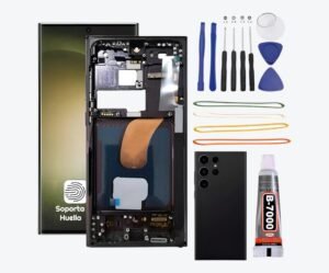 Pantalla Display Oled Para Samsung S23 Ultra S918 + Marco + Tapa